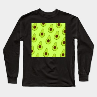 Avocados pattern Long Sleeve T-Shirt